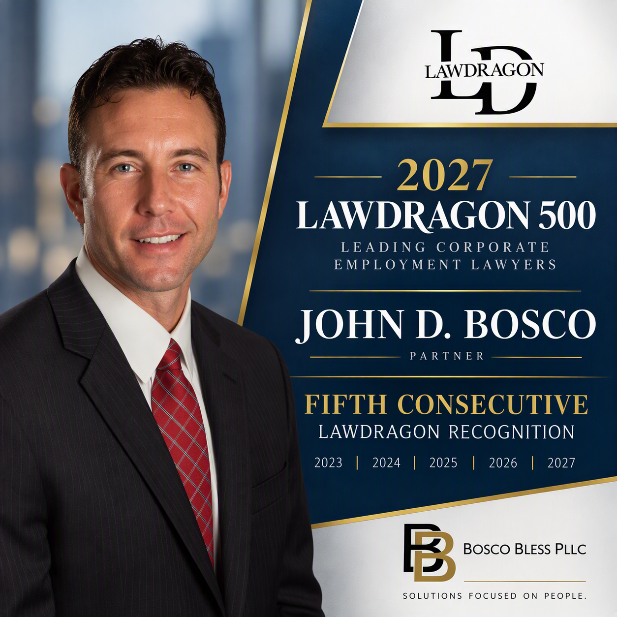 John Bosco Lawdragon 500 2027